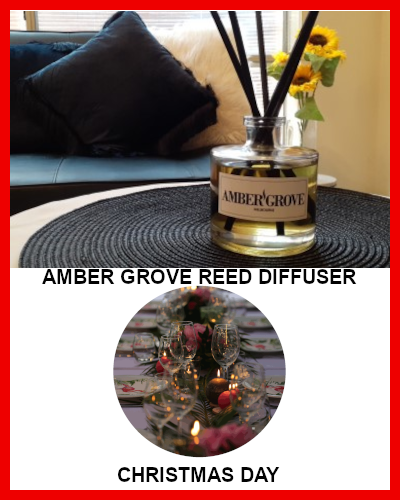 Gifts Actually - Amber Grove Reed Diffuser - Christmas Day