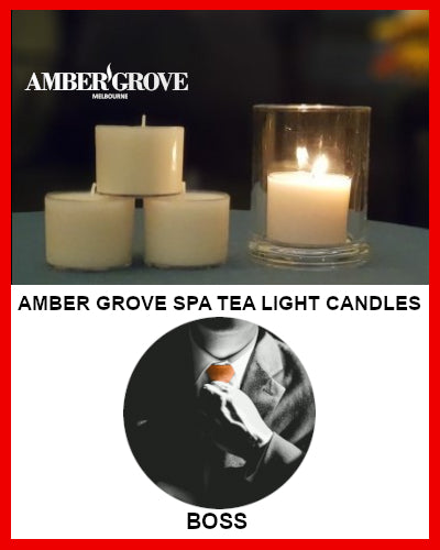 Gifts Actually - Amber Grove Scented Spa Cup Tealights - BOSS