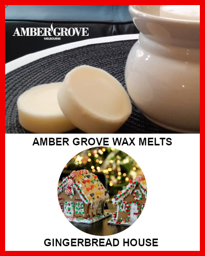 Gifts Actually - Amber Grove Scented Soy Wax Melts - Gingerbread House