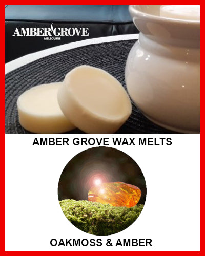 Gifts Actually - Amber Grove Scented Soy Wax Melts - Oakmoss and Amber