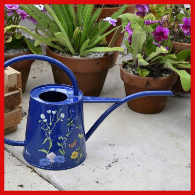 Gifts Actually - Burgon & Ball Watering Can - British Meadow - In Situ