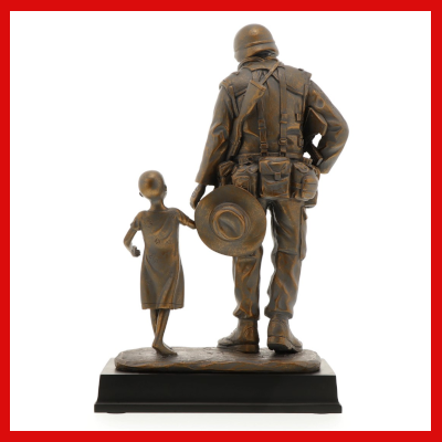 Gifts Actually - Australian Military Figurine - Somalia -  Back view