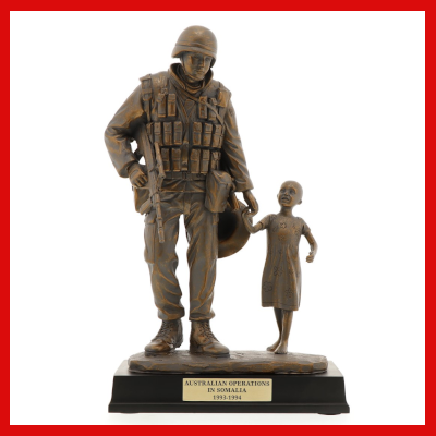 Gifts Actually - Australian Military Figurine - Somalia - Front view