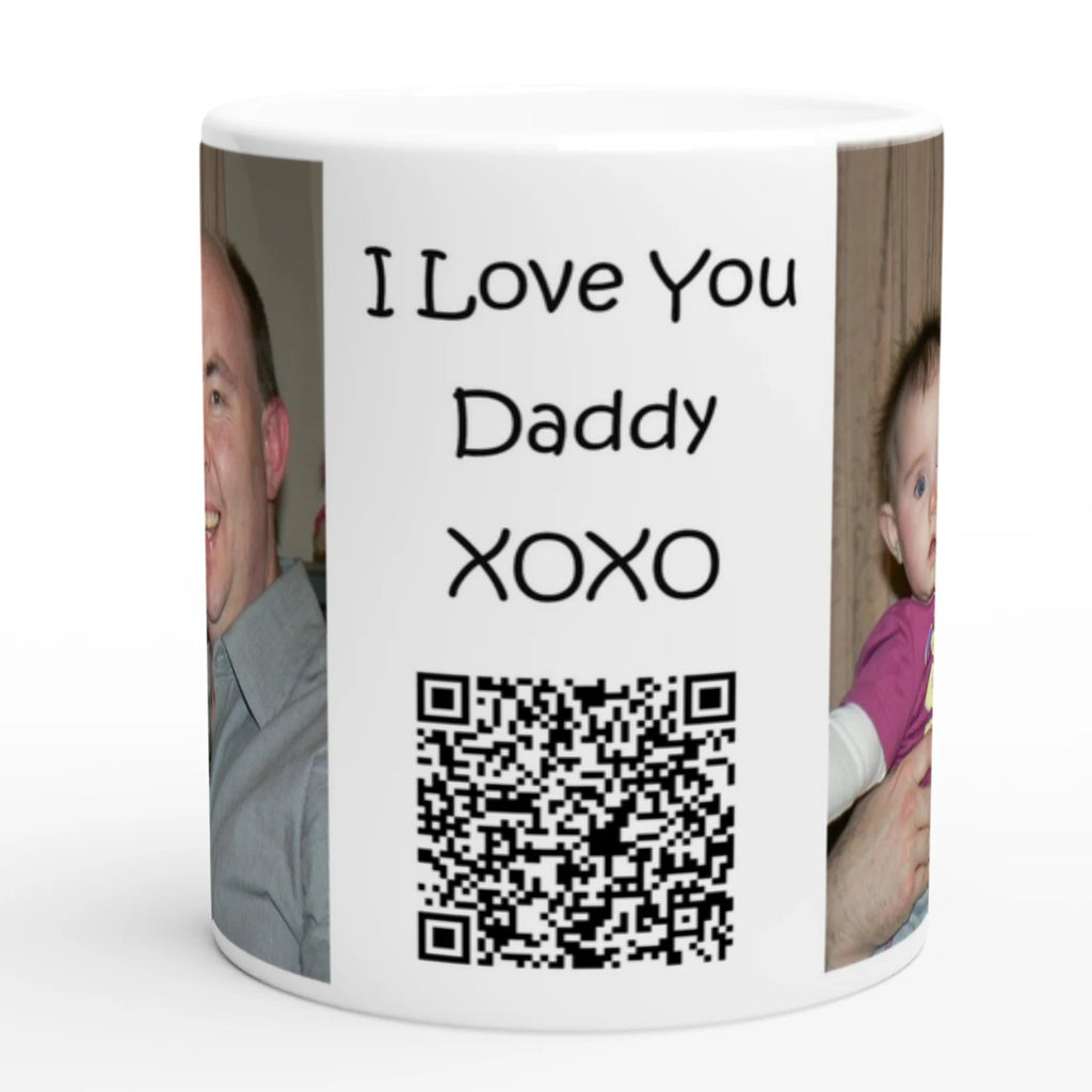 Personalised Video Coffee Mug – Custom Message & Photo Cup by Gifts Actually