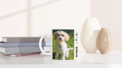 11oz Personalised Pet Coffee Mug with Photo & Video – Unique Gift for Pet Lovers