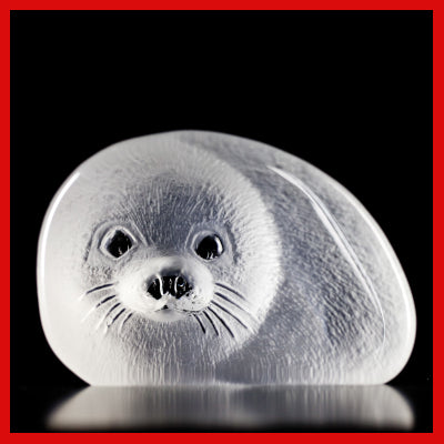 Gifts Actually - Mats Jonasson 33303 Baby Seal Sculpture