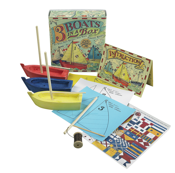 3 Boats In a box - Craft kit