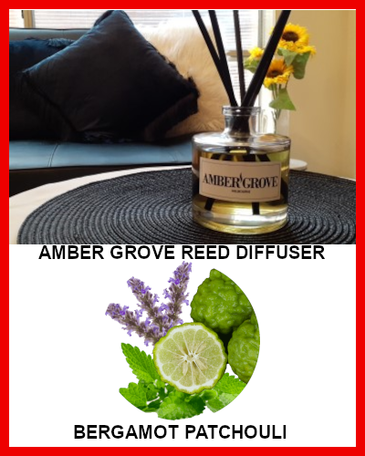 Gifts Actually - Amber Grove Reed Diffuser - Bergamot Patchouli