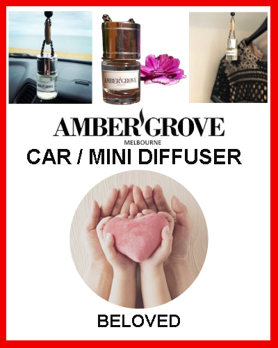 Gifts Actually - Amber Grove Mini Car Diffuser - Beloved Fragrance
