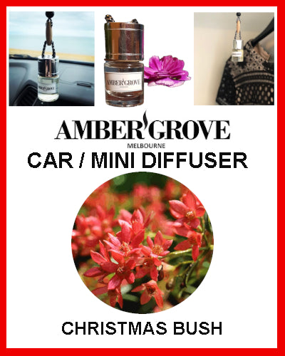 Gifts actually - Amber Grove Mini Car Diffuser - Christmas Bush
