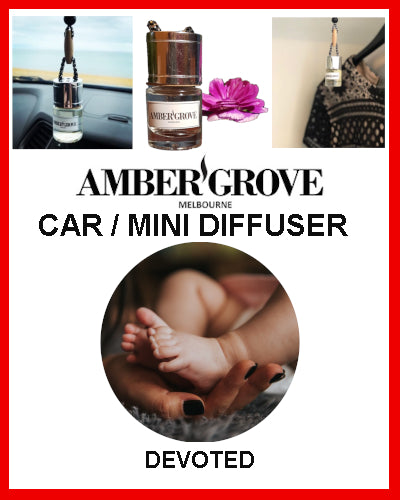 Gifts Actually - Amber Grove Mini Car Diffuser - Devoted Fragrance