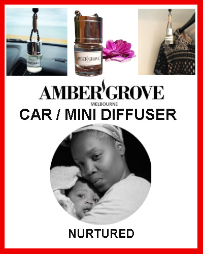 Gifts Actually - Amber Grove Mini Car Diffuser - Nurtured Fragrance