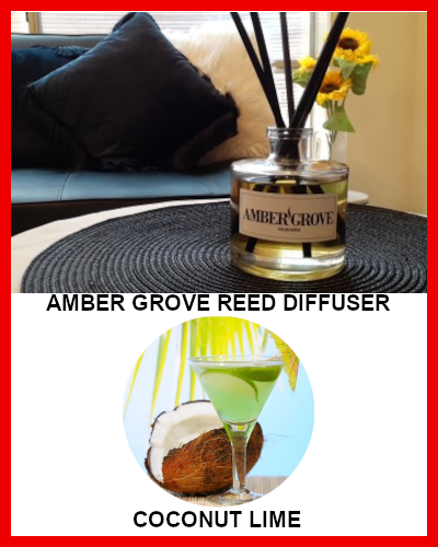 Gifts Actually - Amber Grove - Coconut Lime Fragrance