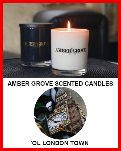 Gifts Actually - Amber Grove Soy Wax Candle - 'Ol London Town