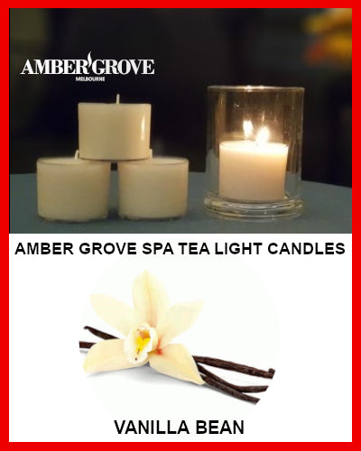 Gifts Actually - Amber Grove Scented Spa Cup Tealights - Vanilla Bean