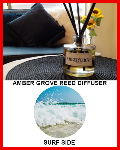 Gifts Actually - Amber Grove Reed Diffuser - Surf Side