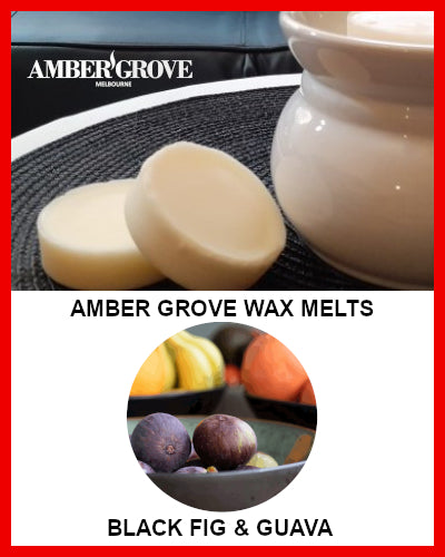 Gifts Actually - Amber Grove Scented Soy Wax Melts - Black Fig and Guava