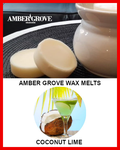 Gifts Actually - Amber Grove Scented Soy Wax Melts - Coconut Lime