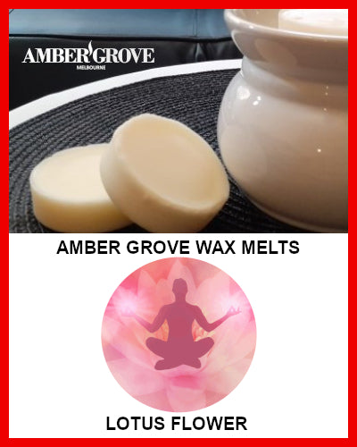 Gifts Actually - Amber Grove Scented Soy Wax Melts - Lotus Flower