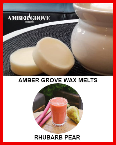 Gifts Actually - Amber Grove Scented Soy Wax Melts - Rhubarb Pear