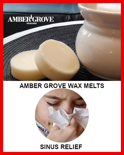 Gifts Actually - Amber Grove Scented Soy Wax Melts - Sinus Relief