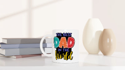 Gifts Actually - Best Dad in the World Mug – Colourful Father’s Day Gift