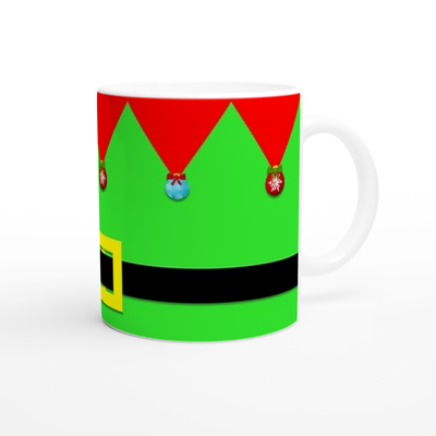 Gifts Actually - Christmas Coffee Cup  - Elf - Right Side