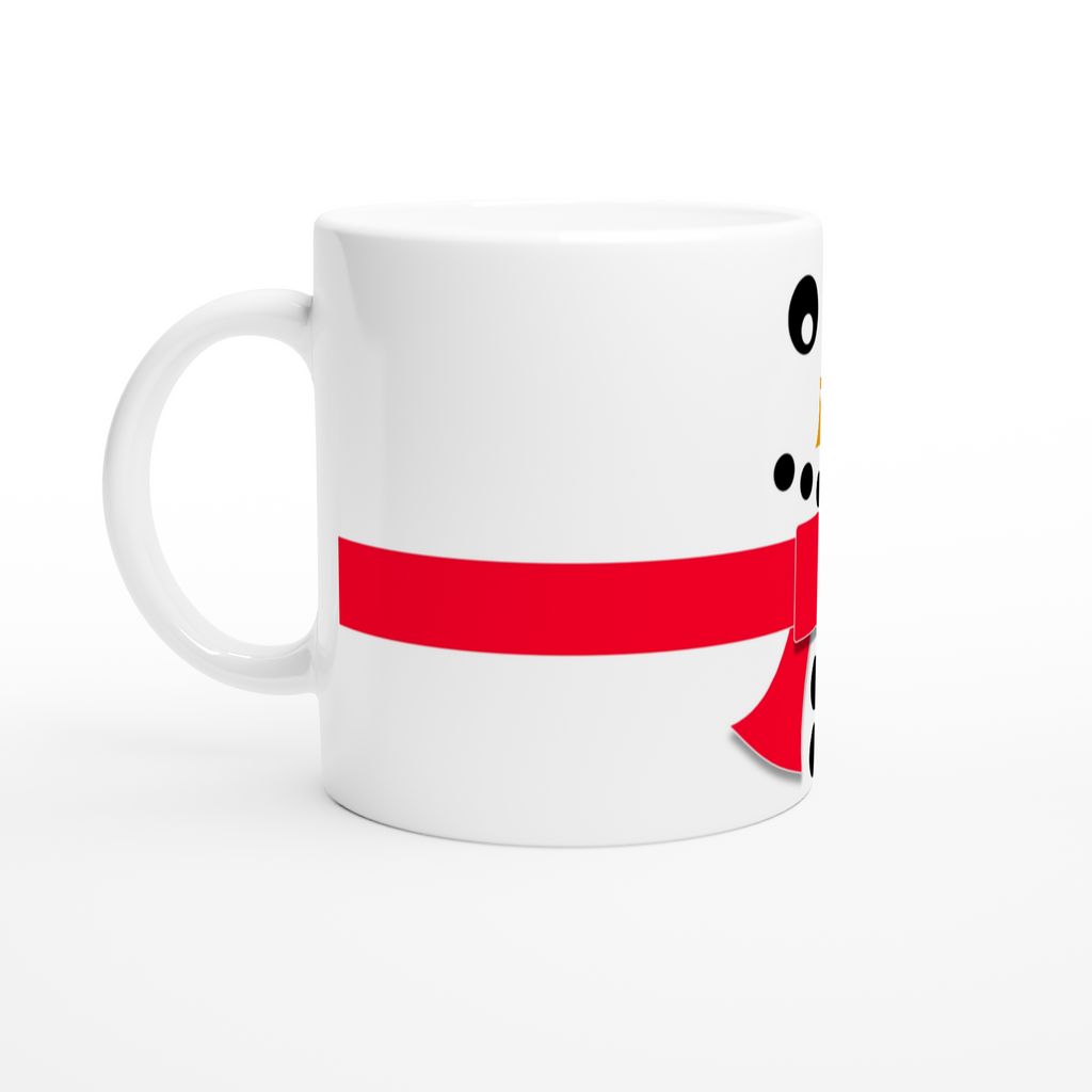 Gifts Actually - Christmas Coffee Cup  - Snowman-Left Side