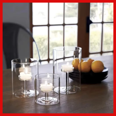 Gifts Actually - Cylinder Glass Tealight Holder