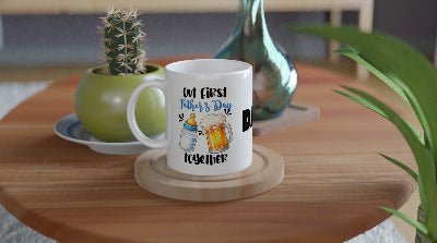 Gifts Actually - Dad – Our First Father’s Day Together Ceramic Mug