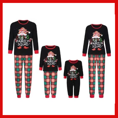 Gifts Actually Family Christmas Pyjama Set - Christmas Family Squad design - Styles