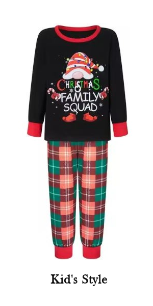 Gifts Actually Family Christmas Pyjama Set - Christmas Family Squad design -  Kids Style