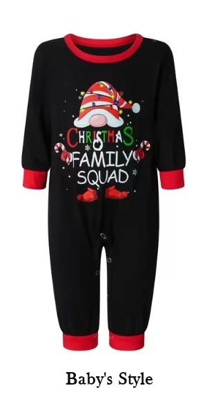 Gifts Actually Family Christmas Pyjama Set - Christmas Family Squad design -  Baby Style