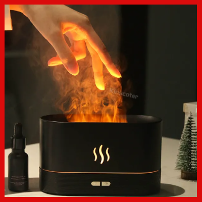 Gifts Actually - Ultrasonic Diffuser (7 LED Colours) Flame Like Effect
