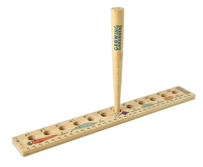 Gifts Actually - Planting ruler and Dibber - Growing Gardner