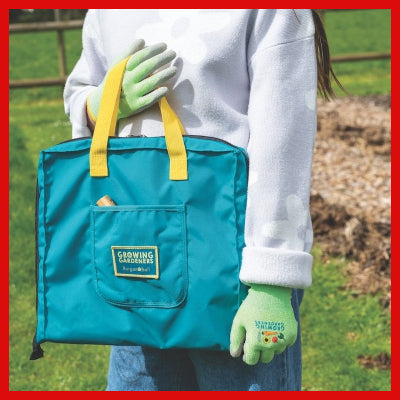 Gifts Actually - Garden Potting Mat & Tool Bag - Growing Gardner