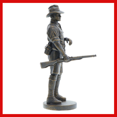 Gifts Actually - Australian Military Figurine - WW2 Digger - Right View
