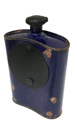 Gifts Actually - Old World Iron Drinking Flask Table Clock