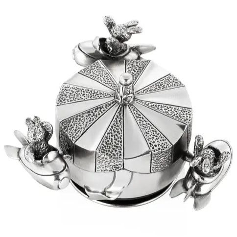 Gifts Actually = Royal Selangor Pewter - Bunnies Day Out Jet Rocket Music Carousel