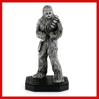 Gifts Actually - Royal Selangor Pewter - Chewbacca Figurine - Star Wars - Limited Edition
