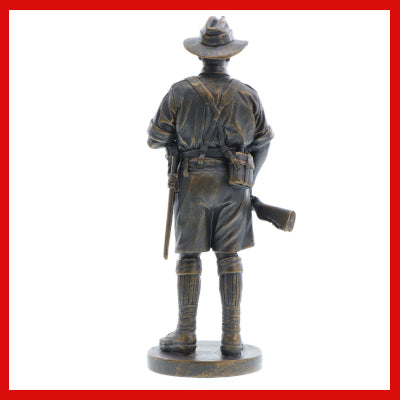 Gifts Actually - WW2 Digger Figurine (Miniature) - Back view