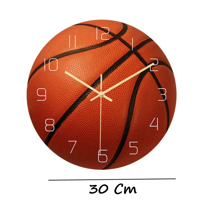 Gifts Actually - Wall Clock - Basketball - Clock Size