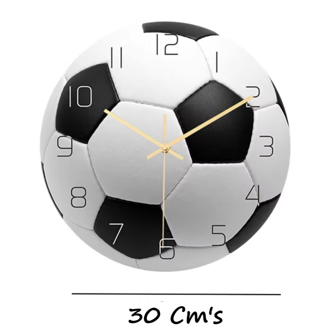 Gifts Actually - Wall Clock - Soccer ball - Dimensions