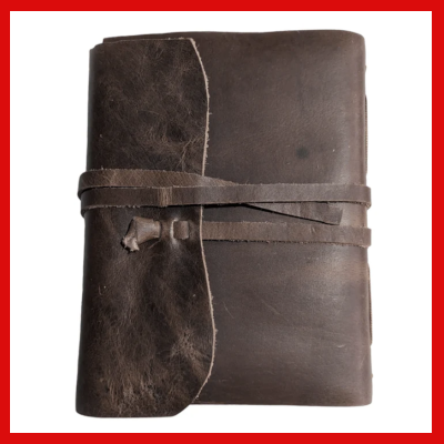Gifts Actually - Handmade Leather Writing Journal
