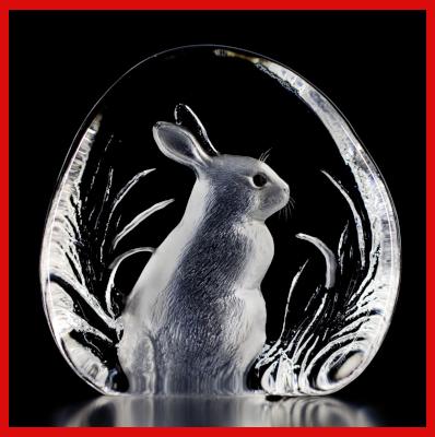 Gifts Actually - Mats Jonasson Crystal - Rabbit (33281)