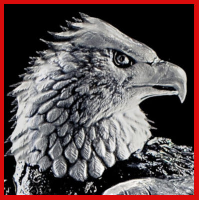 Gifts Actually - Mats Jonasson Crystal - Bald Eagle (33574)