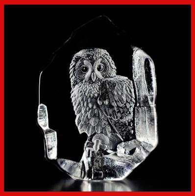 Gifts Actually - Mats Jonasson Crystal - Tawny Owl (33602)