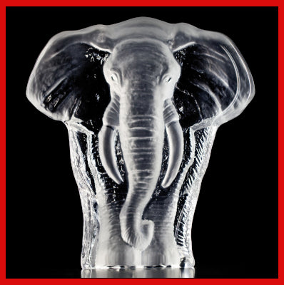 Gifts Actually. Mats Jonasson Crystal - Elephant Sculpture (33664).