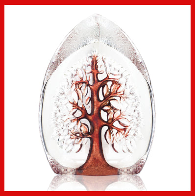 Gifts actually - Mats Jonasson Crystal - Tree of Life Red - (YGGDRASIL) (33980)