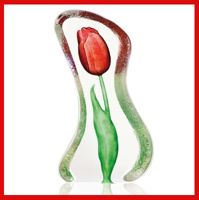  Gifts Actually - Mats Jonasson Crystal - Floral Fantasy - Tulip (34010)